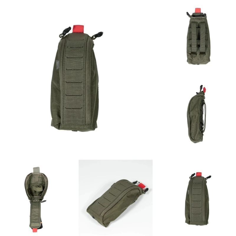Rapid Deployment IFAK Pouch – Vertical Quick-Open MOLLE Medical Pouch for Airsoft, Outdoor & Tactical Training