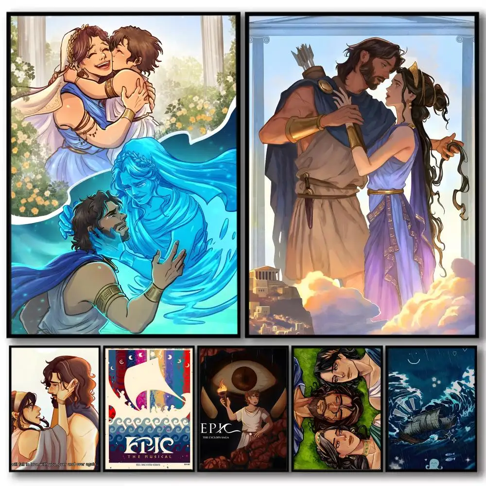 

Music E-epic The Musical Poster Modern And Elegant Wall Stickers For Home Decor Living Room Dormitory Wall Art