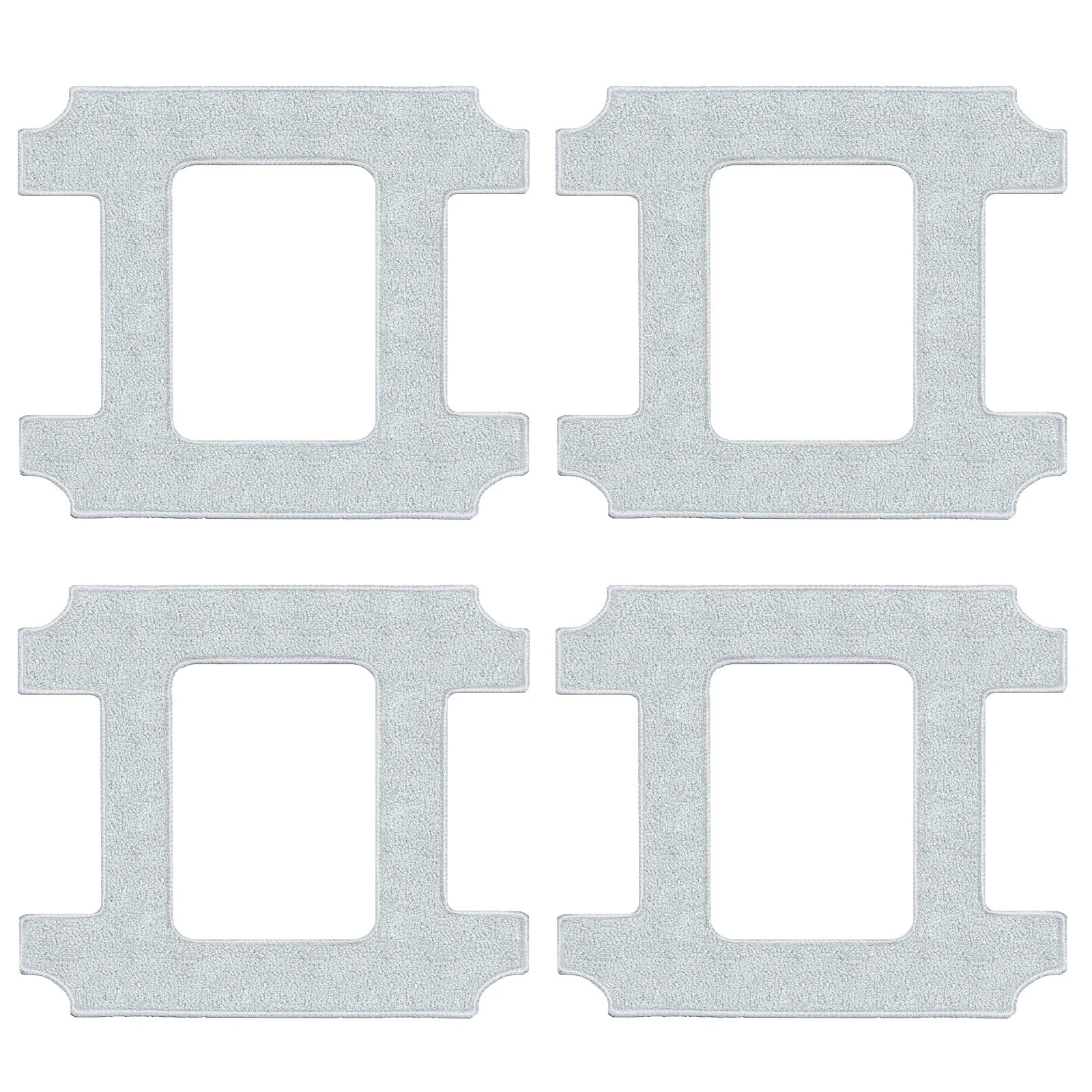 Almohadillas de repuesto para robot limpiacristales Lubluelu, compatibles con las máquinas limpiadoras de ventanas W100, W201, W200.