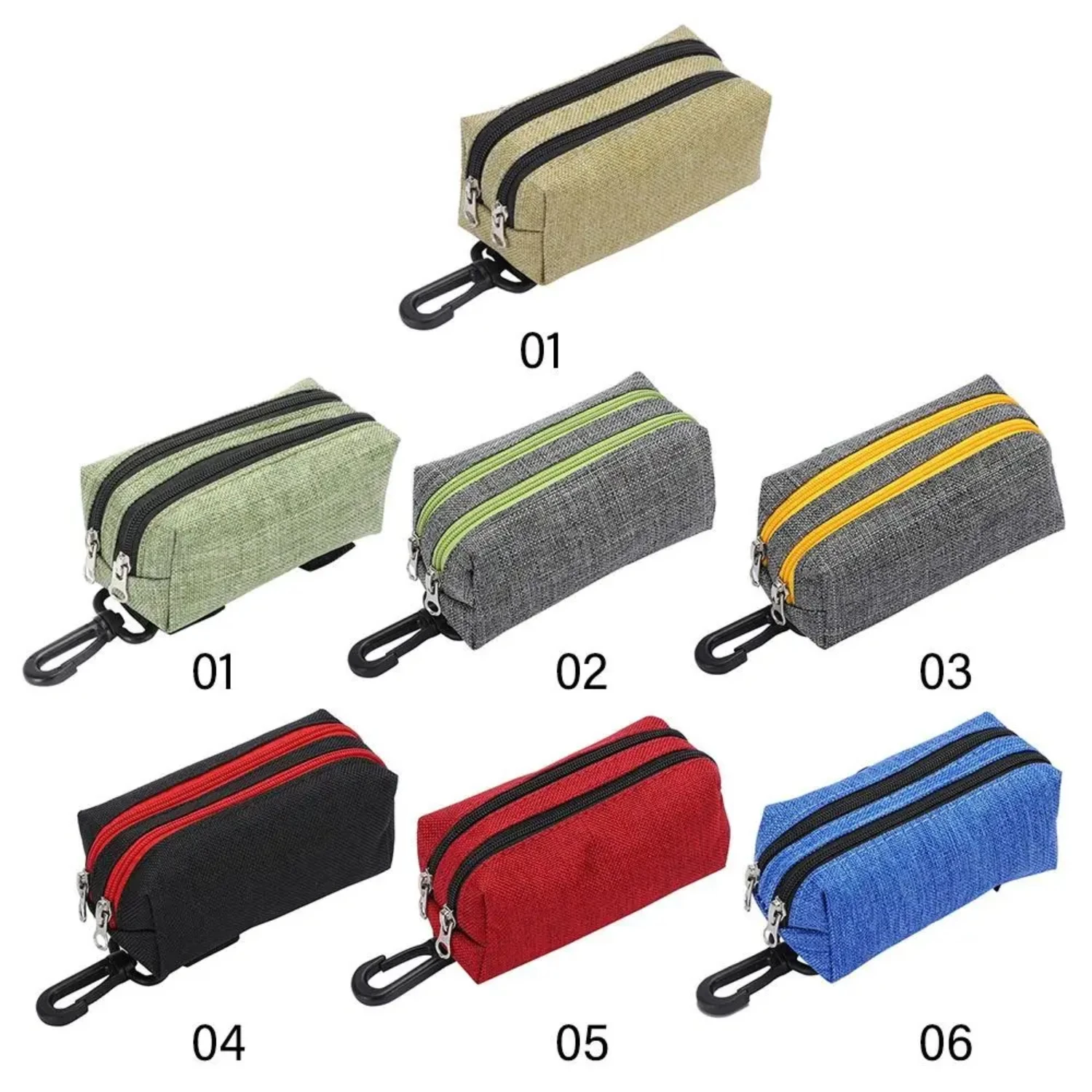 Support de sac à déchets pour animaux de compagnie à double fermeture éclair, commodité ultime et durabilité longue durée, options de livres IMAEasy pour Hassl