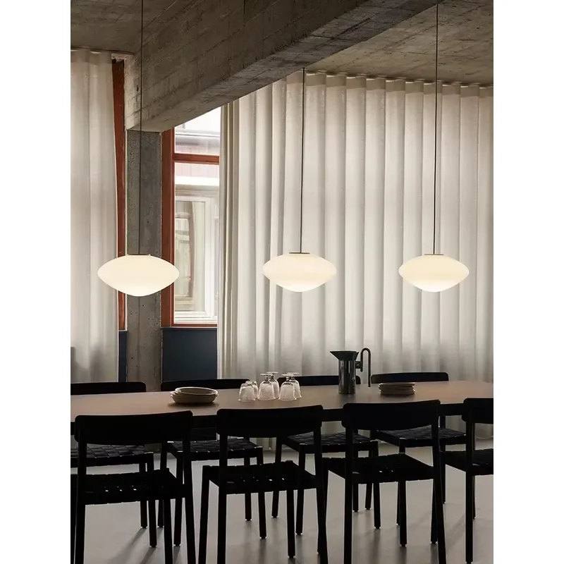 Denmark Designer Kitchen Island Hanging Lamp Glass Suspension Ceiling Light Chandelier for Dining Pendant Lighting Lamp Shades