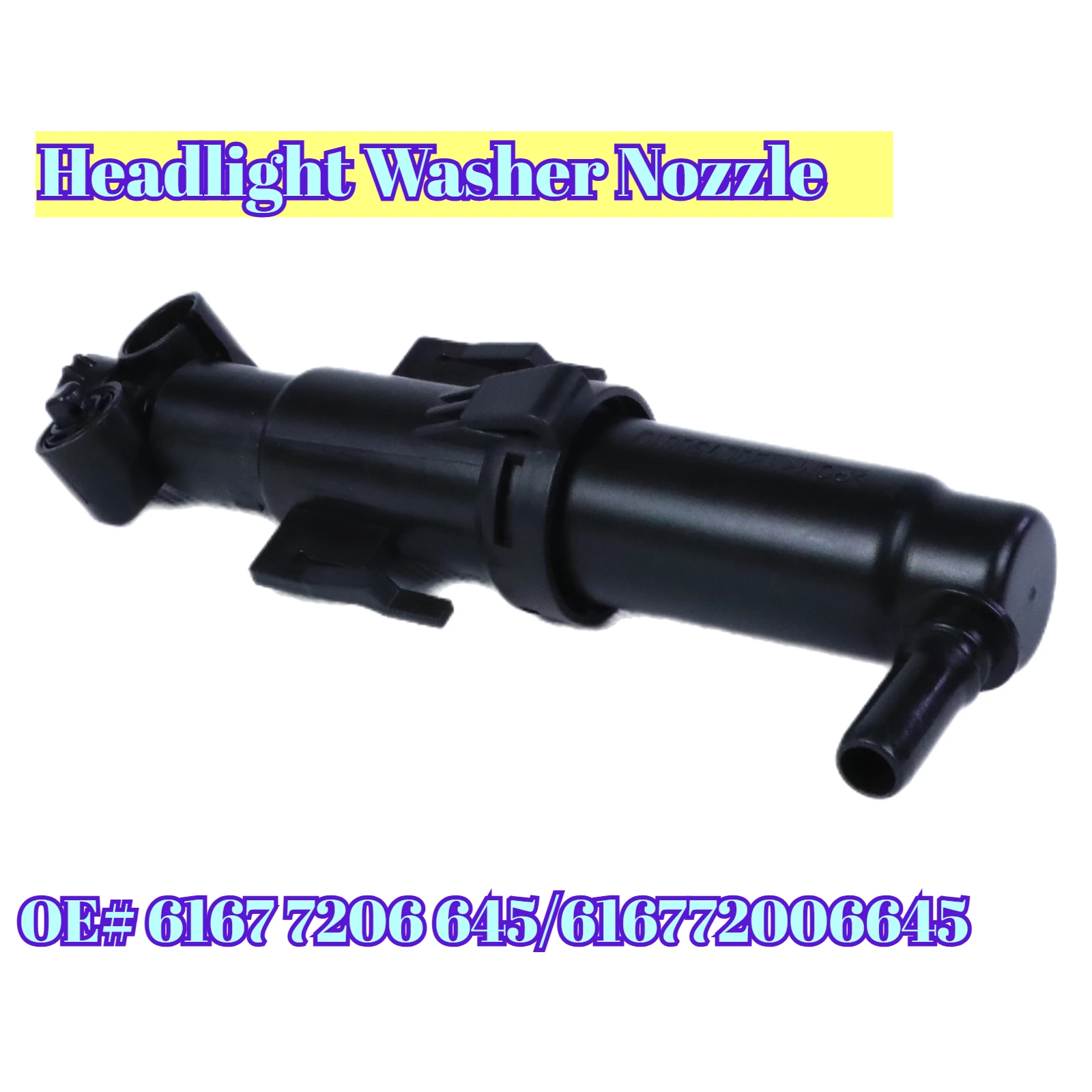 Left Side Headlight Washer Nozzle for BMW Z4 E89 18i 20i 23i 28i 30i 35i 35is 2009-2016, OE# 6167720645/ 6167 7206 645