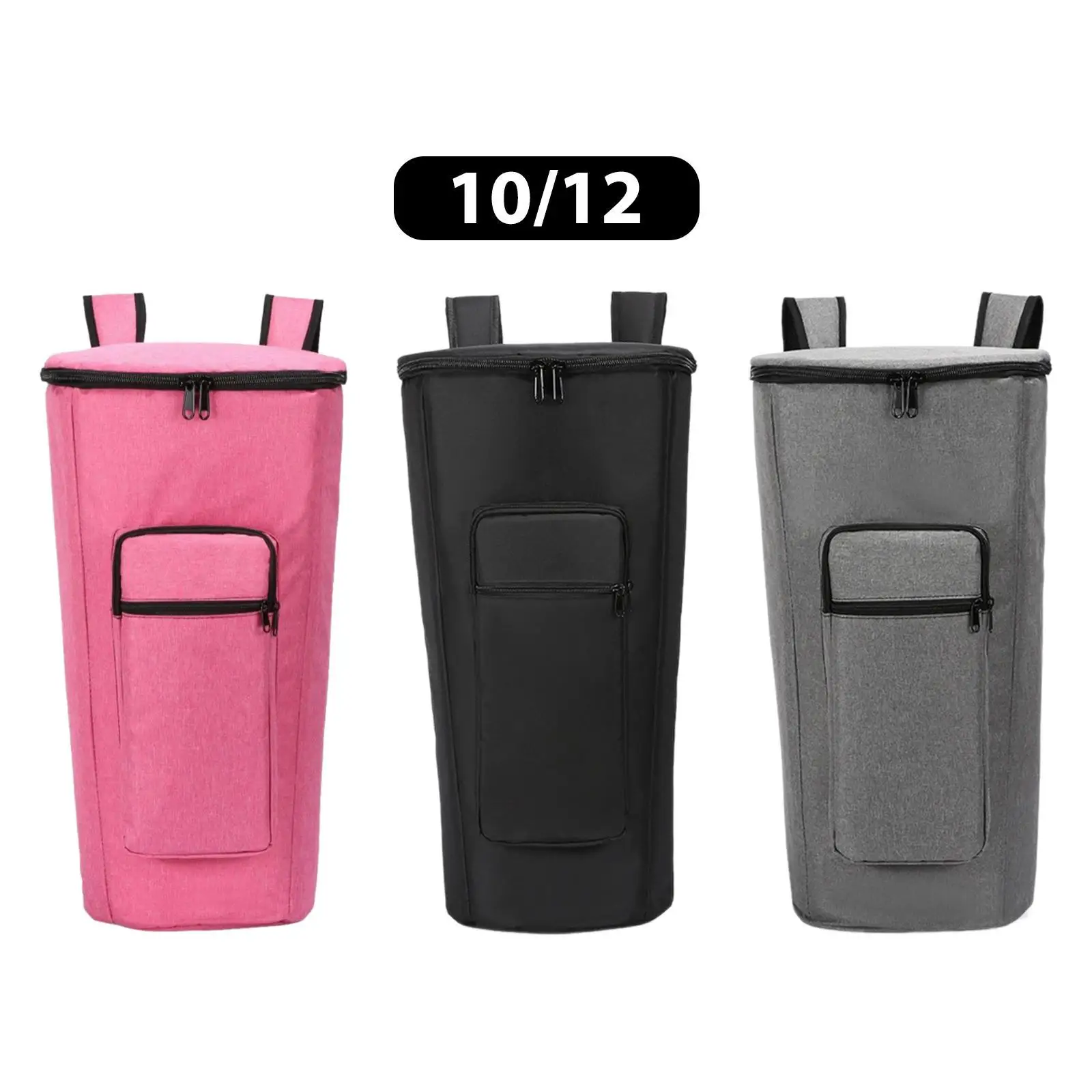 

Сумка для африканских барабанов, аксессуар для музыкальных инструментов, пылезащитная удобная молния с карманом и ручкой, рюкзак для барабанов