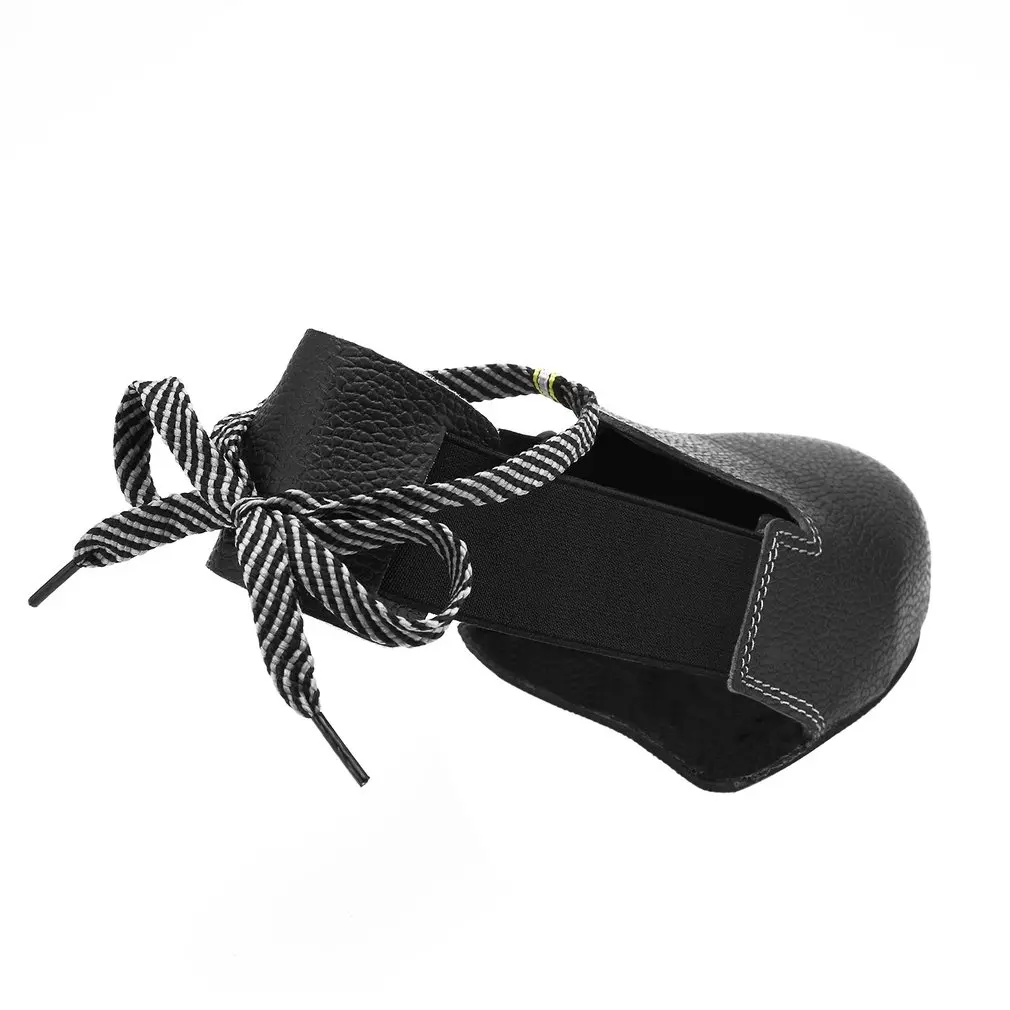 Smash-proof Labour Safety shoes covers Anti-smash Steel-toed toe Protective leather Workplace Visitor Steel Toe Safety Shoe