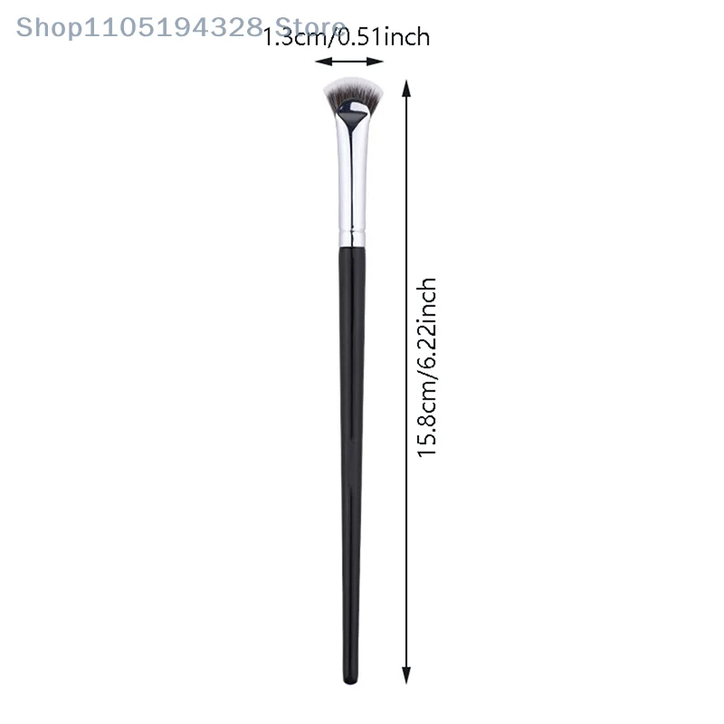 [MP] 1 قطعة فرشاة رموش ناعمة بدون تساقط على شكل مروحة أداة مكياج احترافية دقيقة لتصفيف الرموش ماسكارا لطخة