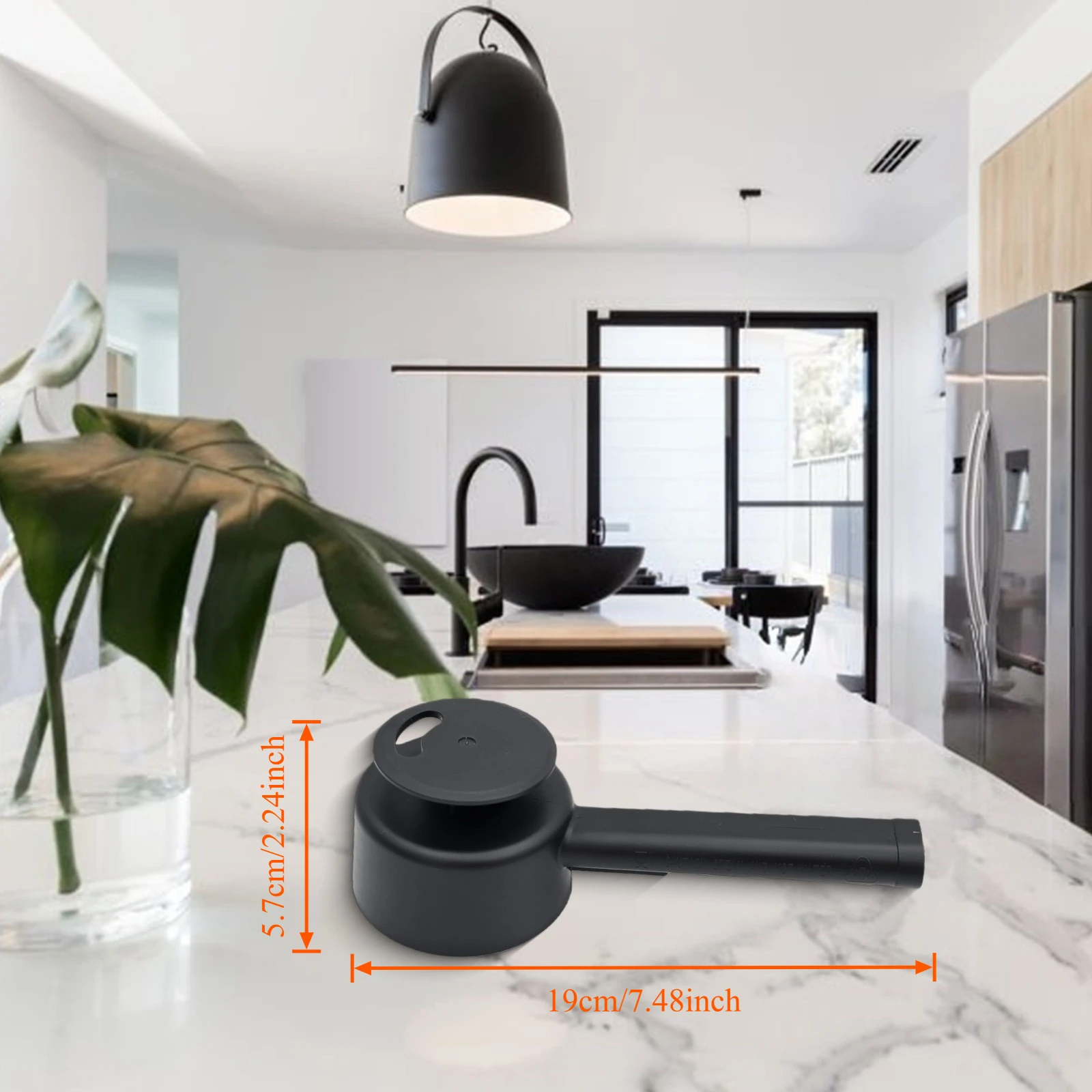 Steam Diverter Compatible with Thermomix TM7 – 360° Rotating Steam Deflector with, Kitchen Cabinet Protection