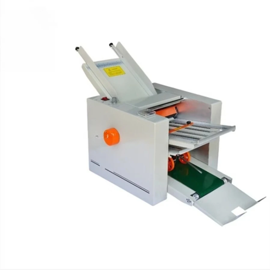 Semi-Automatic Paper Sheet Folding Machine Paper Folder Instruction Brochure Leaflet A4 Paper Folding Machine for Business