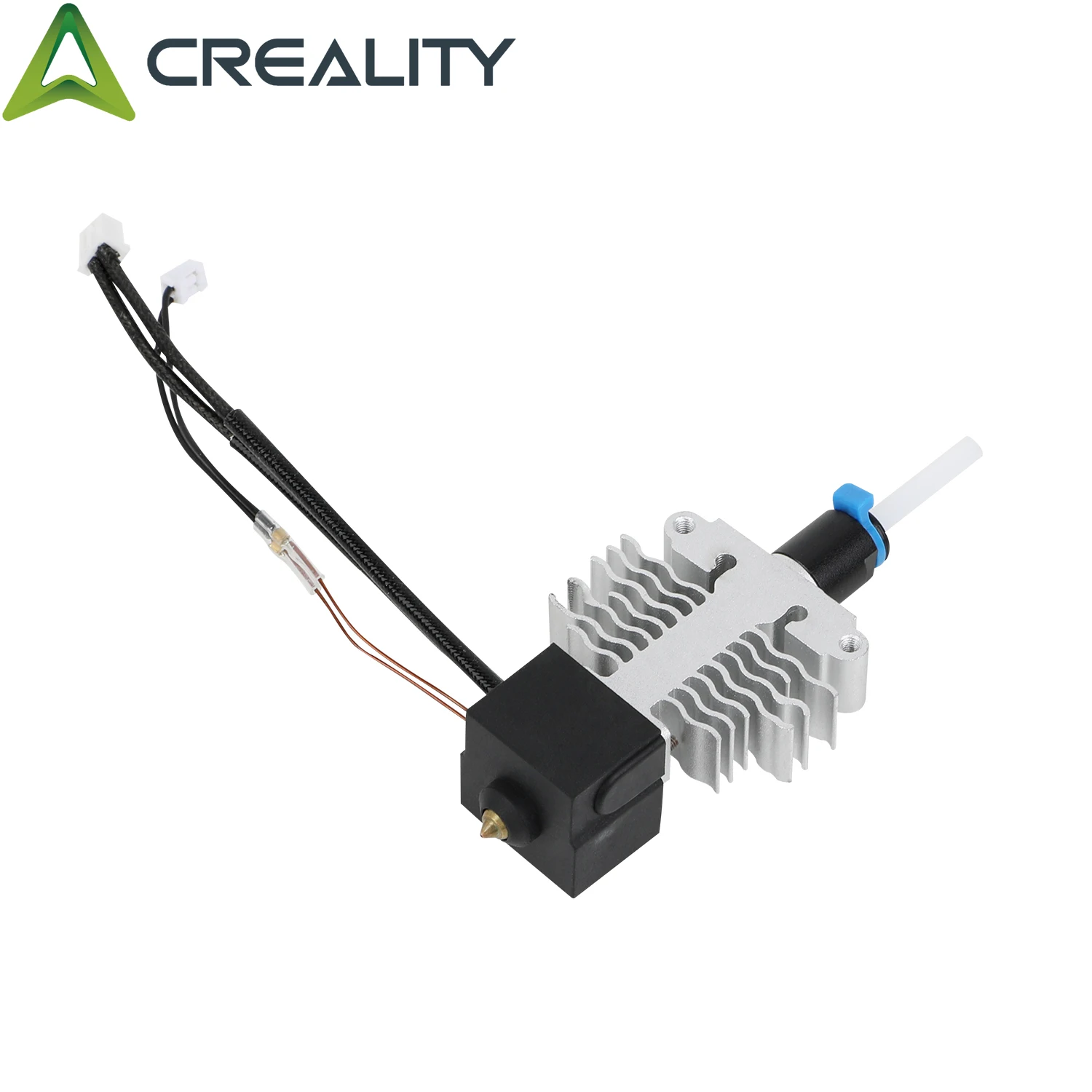 CREALITY-Kit oficial Original Ender-5 S1 Hotend, aleación de titanio de Metal plateado + Garganta de cobre