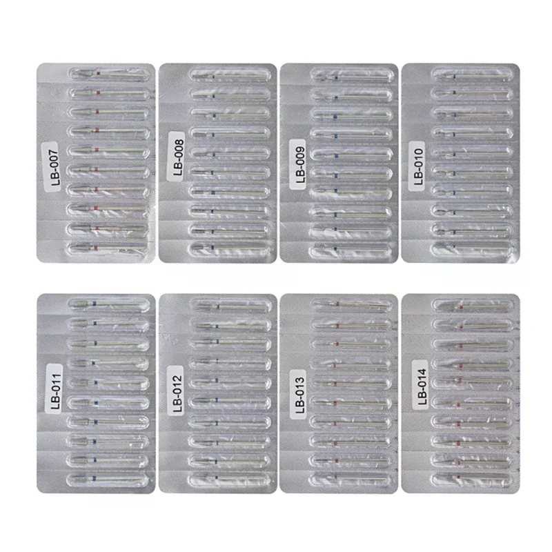 10 pezzi fresa in acciaio inossidabile per manicure punte elettriche per trapano per unghie accessorio macchina per pedicure strumento per rimozione gel per lima per unghie