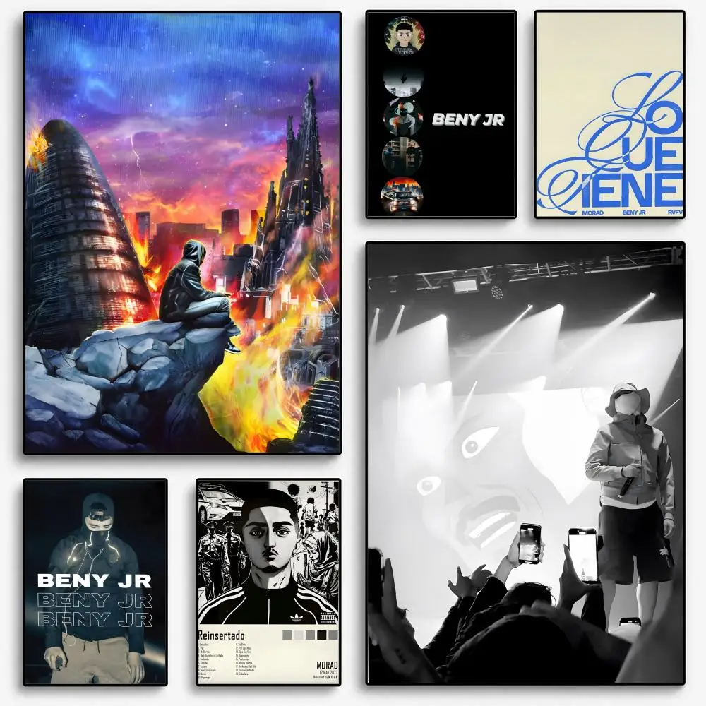 Rapper B-BENY JR singer Poster Room Home Decoration Interior Wall Art Printing Garage Posters Gift