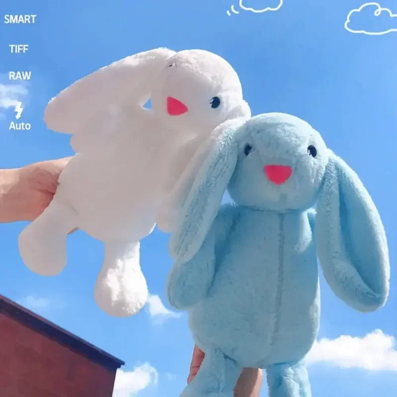 25cm Cute Baby Rabbit Plush Toy Long Ear Soft Stuffed Bunny Doll Sleeping Toy Girls Kids Kawaii Plush Animal Birthday Gifts