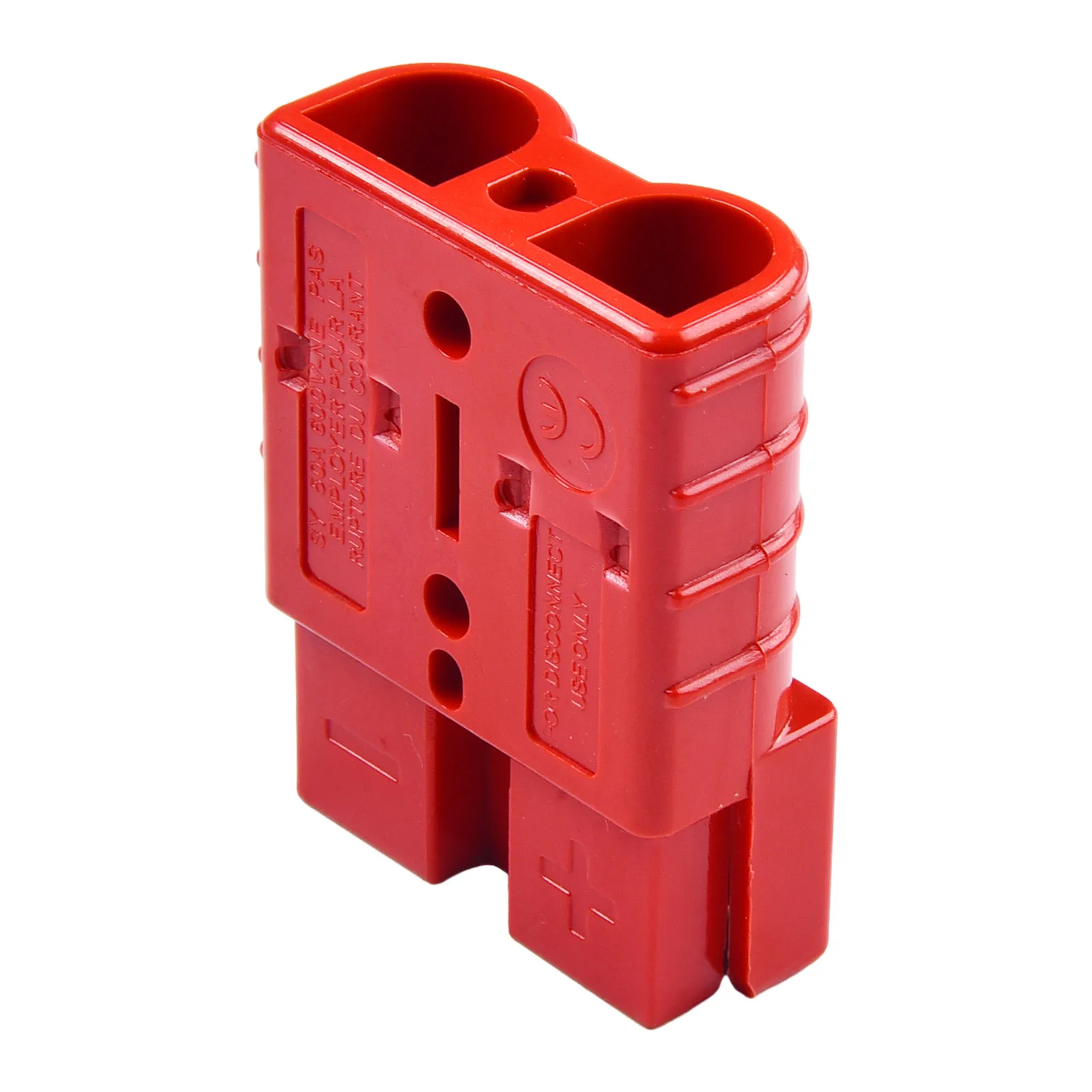 10PCS 50 Amp Two-Pole DC Power Connector for 12-24V Solar Energy 4WD Refrigeration Installations 6AWG Wire Rated 600V