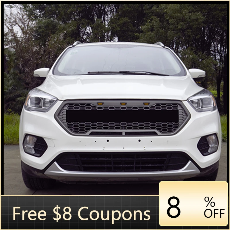 

ZAIQU Hot Selling Plastic Parts Pickup Front Grille Fit for Ford Kuga Escape 2016 2019