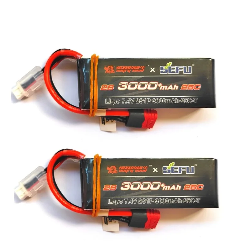 3S 11.1V 2500mAh 25C /2S 7.4V 3000mAh 25C bateria Lipo dla MJX Hyper Go 14209 14210 1/14 szybki bezszczotkowy R/C samochody/ciężarówki