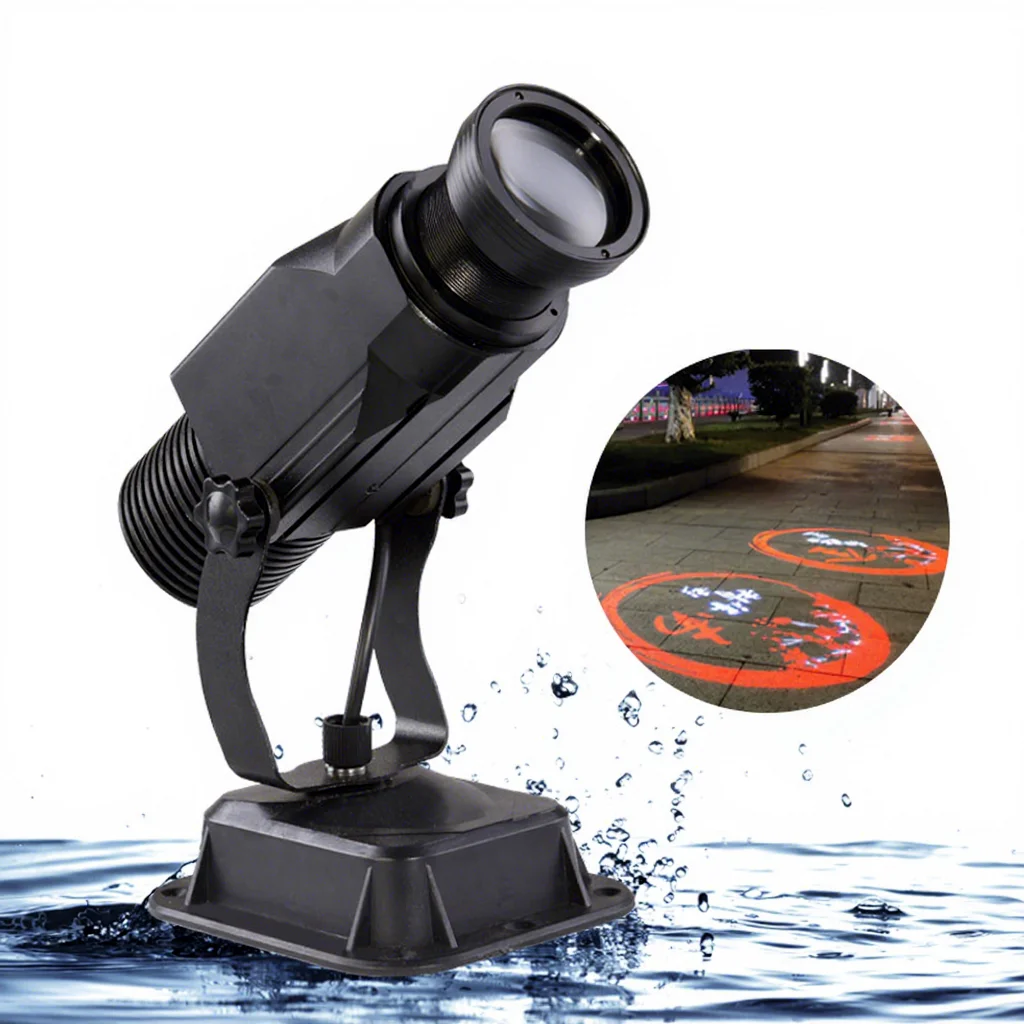 

IP65 Waterproof Aluminum Indoor/Outdoor Logo Projection Light for Advertising Signage and Imaging