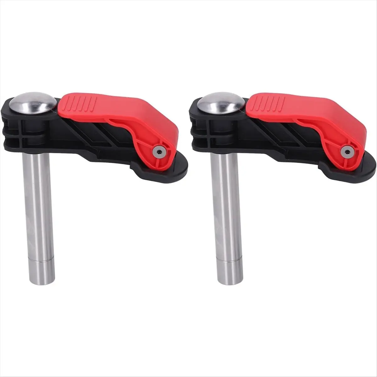 20mm Bench Dog Clamp Set, Chute Quick Fixture Vise,Firm Grip for Woodworking Benchtops 2 Pcs