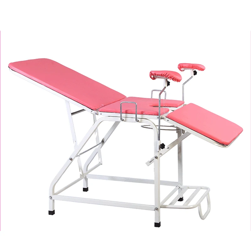 

Cheap Gynecological Operating Table Delivery Chair for Hospital Clinic Medical Examination Manual Metal Bed Check