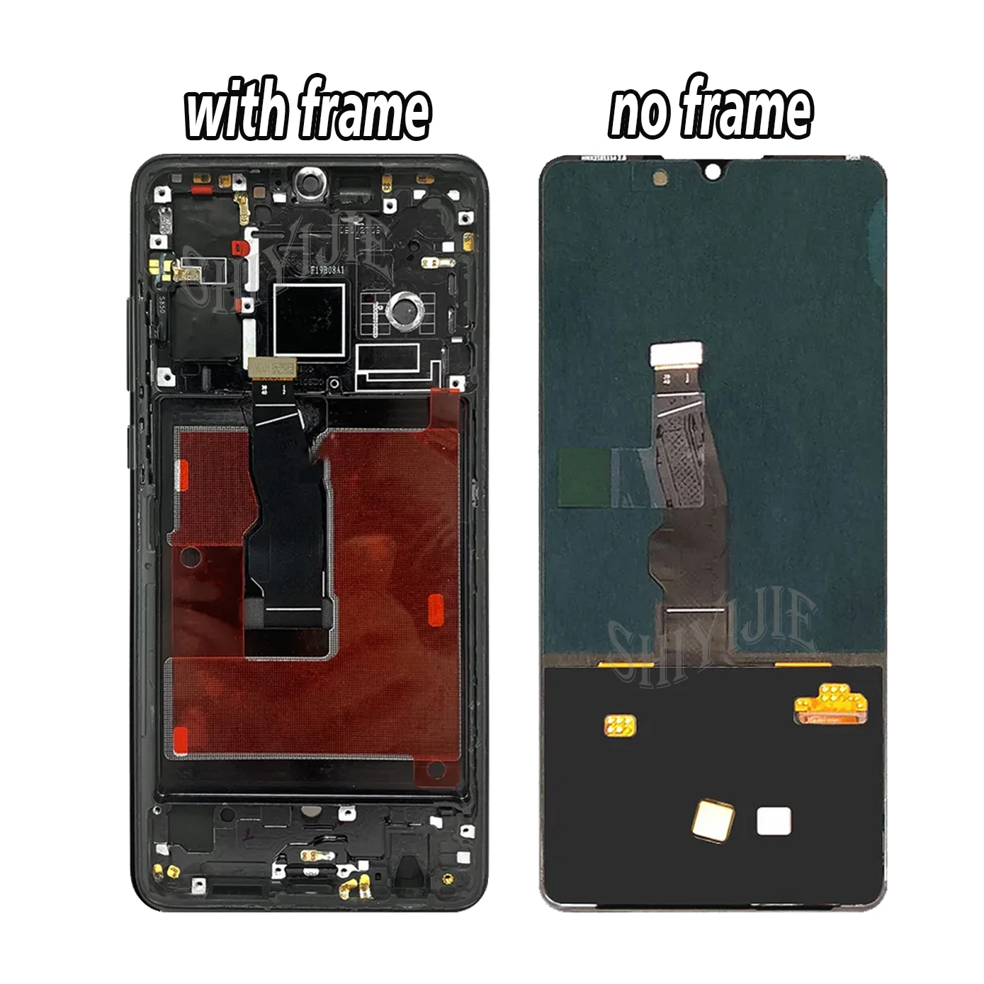 High quality P30 LCD Screen For Huawei P30 LCD ELE-L04 ELE-L29 ELE-L09 Touch Display Screen Replacement Digitizer Parts Assembly