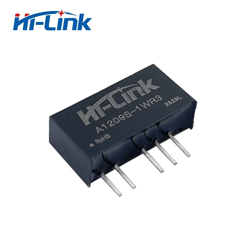 

Small Size 5pcs Free ship Hi-Link 12V To 5V A1205S-1WR3 1W 90% Efficiency Step Down Isolated Switching DCDC Supply Power Module