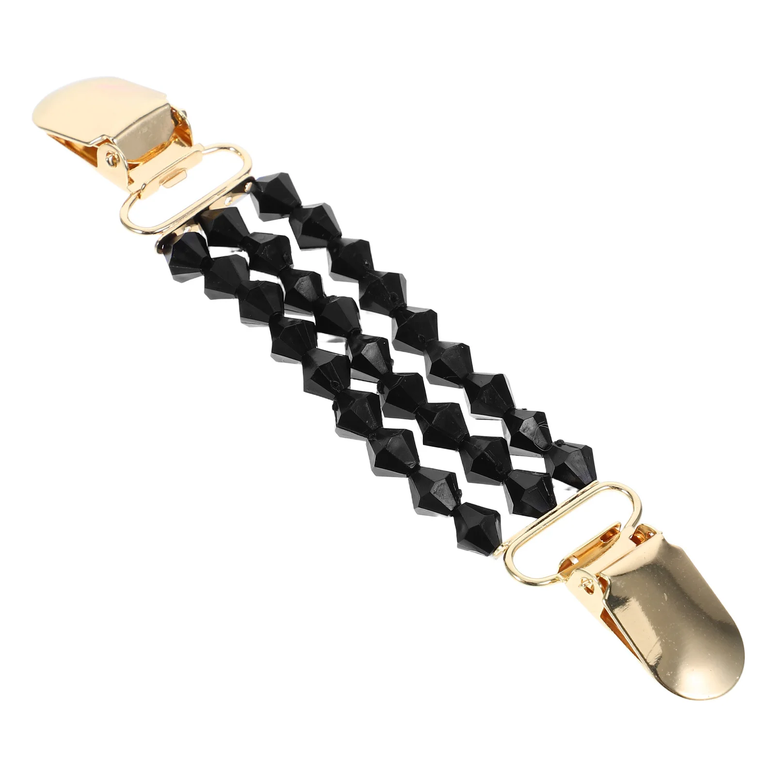 

Women Cardigan Chain Faux Pearl Shawl Clip Anti Exposure Sweater Clip Privacy Protection Vintage Sweater Chain