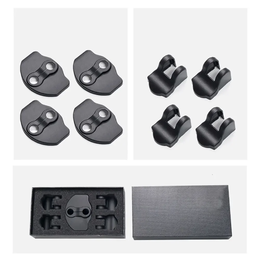 

Door Stopper Cover ABS Door Lock Protector Cover For Tesla Model 3 Model Y 2016-2025 Accessories Latches Covers Interior
