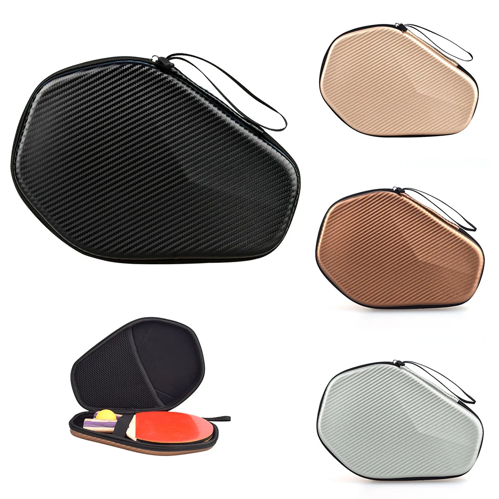 For 2 Pingpong Paddle Bat Table Tennis Racket Case Bag Pingpong Paddle Storage Bag Waterproof Portable Table Tennis Equipment