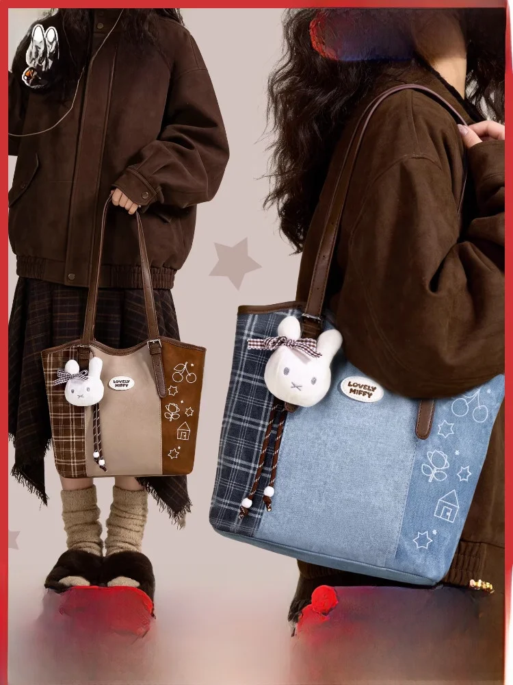 sac-fourre-tout-en-jean-a-carreaux-sac-a-main-de-banlieue-sac-a-bandouliere-pour-etudiants-nouvelle-collection-2026-sac-souple-avec-fermeture-eclair