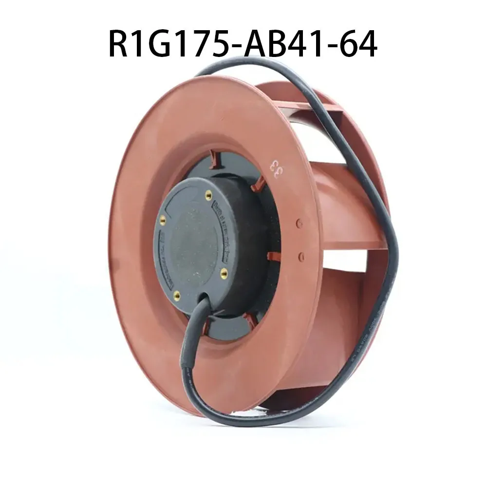 ارتفاع حجم الهواء مروحة التبريد المكثف R1G175-AB41-64 48V 0.85A 34/25W 3100RPM PWM الطرد المركزي