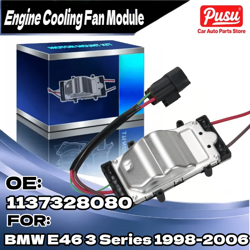 

1137328080 Radiator Cooling Fan Control Module for BMW E46 3 Series 1998-2006, OE Replacement