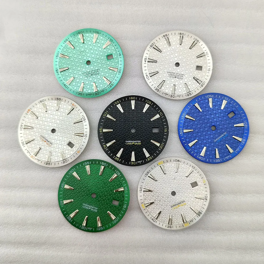 Superior quality nh35 33.5mm dial S dial dial watch hands suitable for NH35/NH36 movement watch accessories repair tool