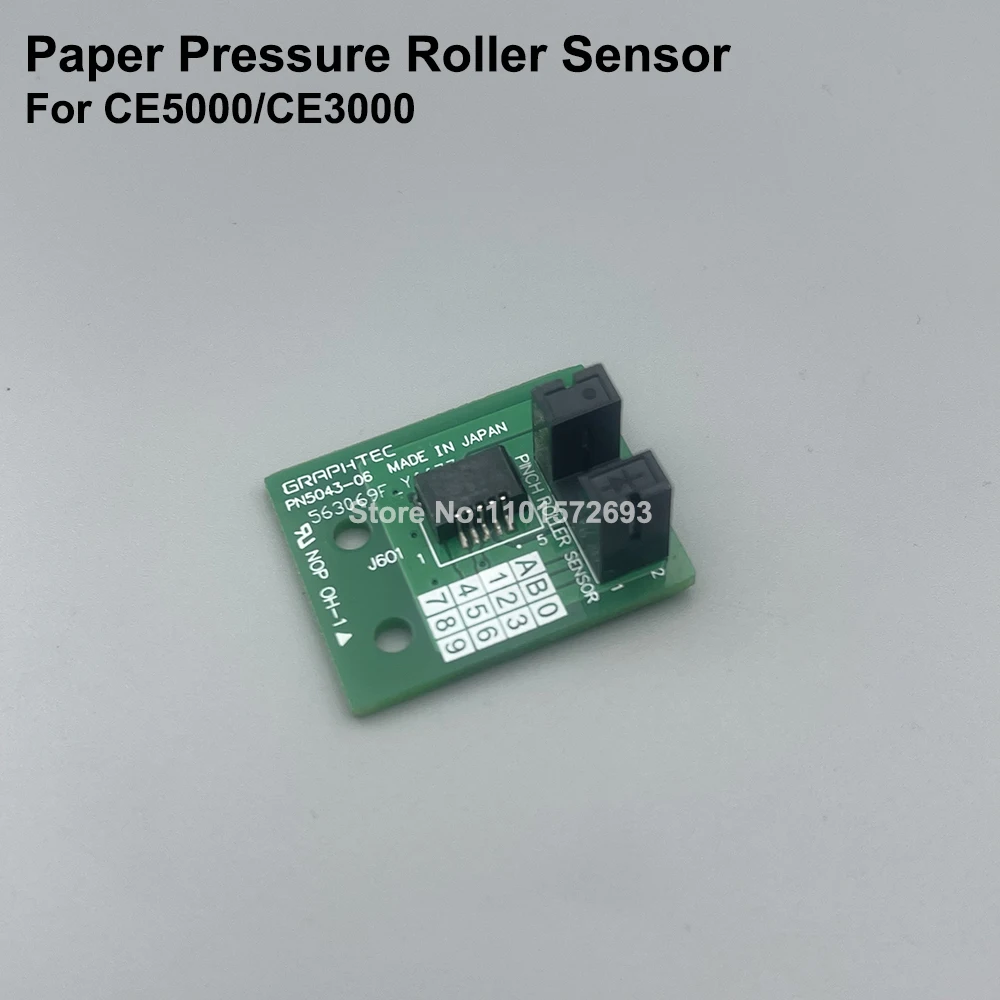 1PC For Graphtec CE5000 Paper Pressure Roller Sensor For CE3000 Cutting Plotter Pen Carriage Sensor Board Door Amplitude Sensor