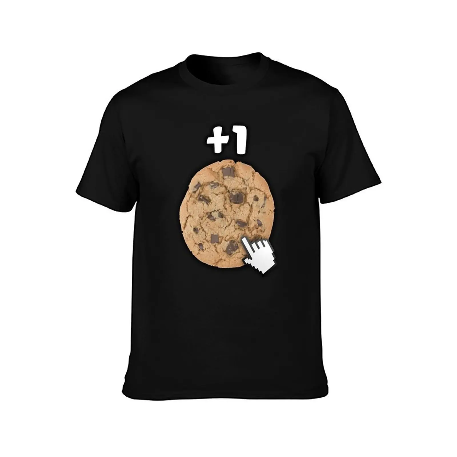 Cookie Clicker c T-Shirt T-shirts oversize anime clothes Aesthetic clothing Clothing mens graphic t-shirts hip hop