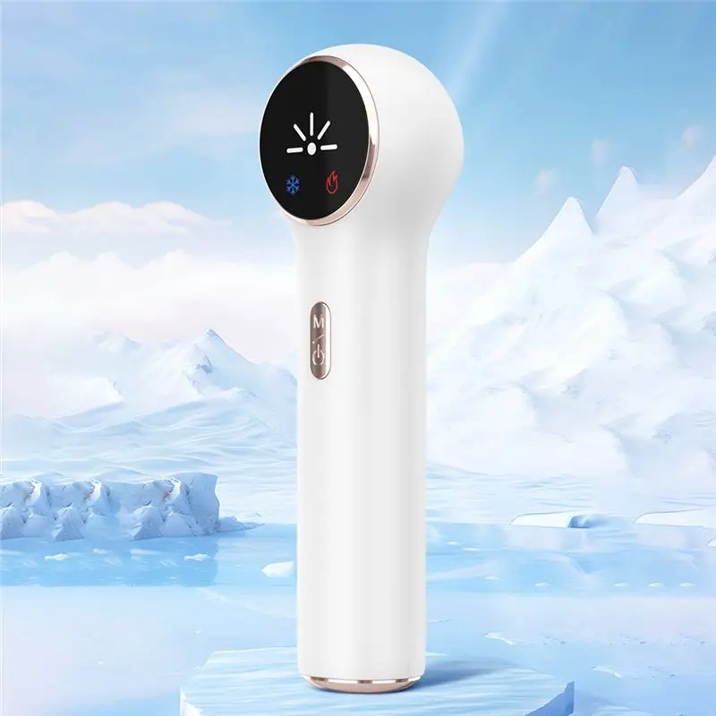 เครื่องนวดหน้าไฟฟ้า ร้อน-เย็น ยกกระชับผิวหน้า ลดเหนียง นวดรอบดวงตาและลำคอ ฟื้นฟูผิว