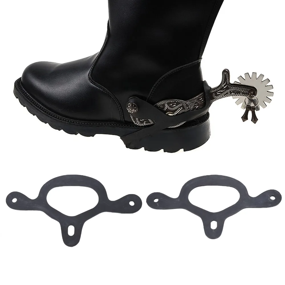 2pcs Rubber Rubber Spur Straps Black Anti Slip Spur Tie Down Straps Twist Proof Tear Proof Rubber Spur Tie Down Bucket Racing