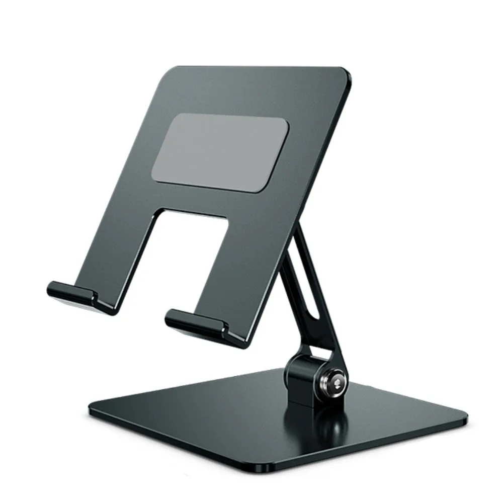 

Прочная регулируемая подставка для планшета, складной противоскользящий держатель для планшета, многоугольный металлический кронштейн для планшета, телефона, планшета/телефона