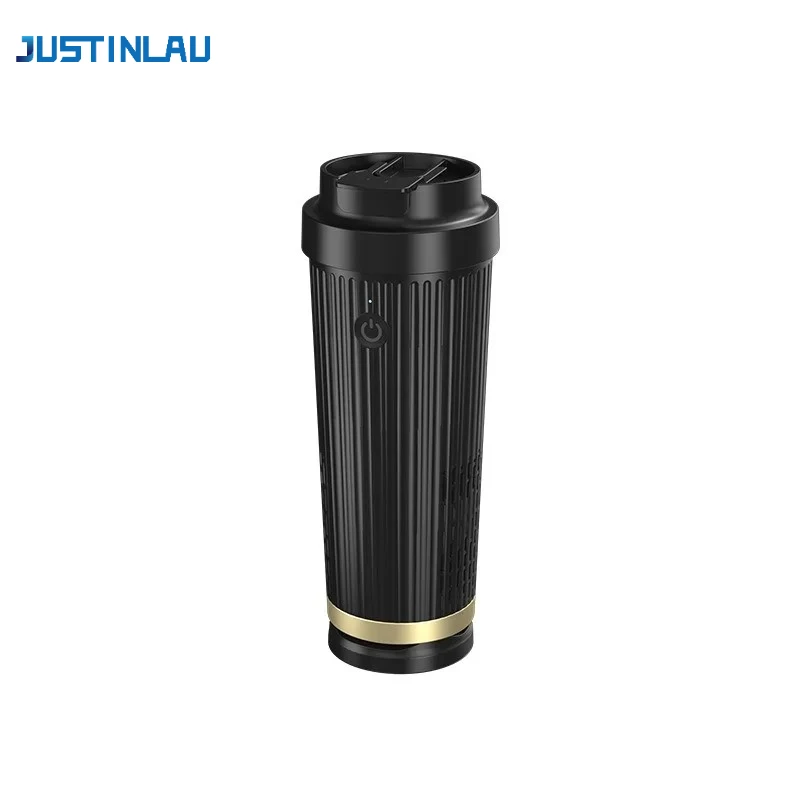 

JUSTINLAU автомобильный термос, кофейная чашка, автоматический быстрый нагрев, вакуумная чашка для воды, грузовик, портативная изолированная чашка 2 в 1 и холодная чашка для путешествий
