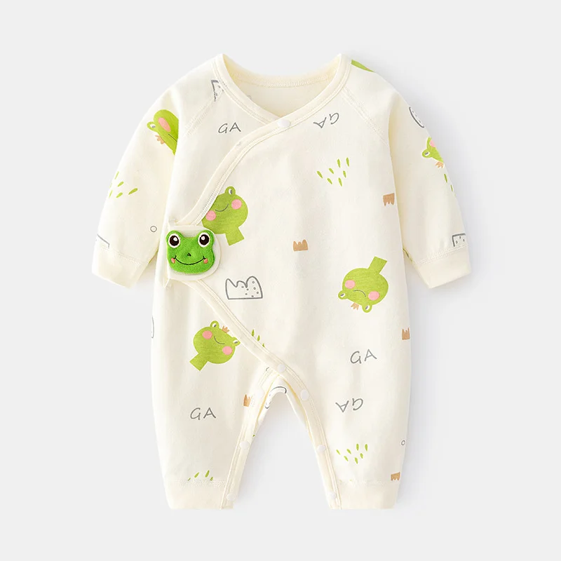 New Infant Baby Rompers For Girls Boys Print Cute Soft Newborn Jumpsuit Cotton New born Boy Girl Clothes Spring Romper Clothing