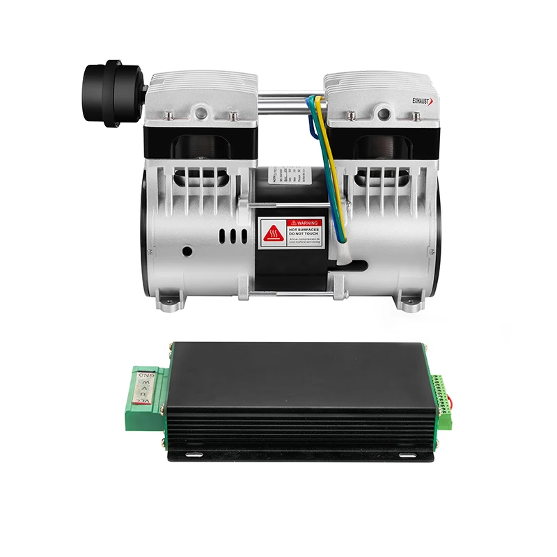

DC12V/24V 4.2CFM Brushless Silent Inverter Air Vacuum Pump 260W Oil-Free DC Motor Battery Pneumatic Source for Sale