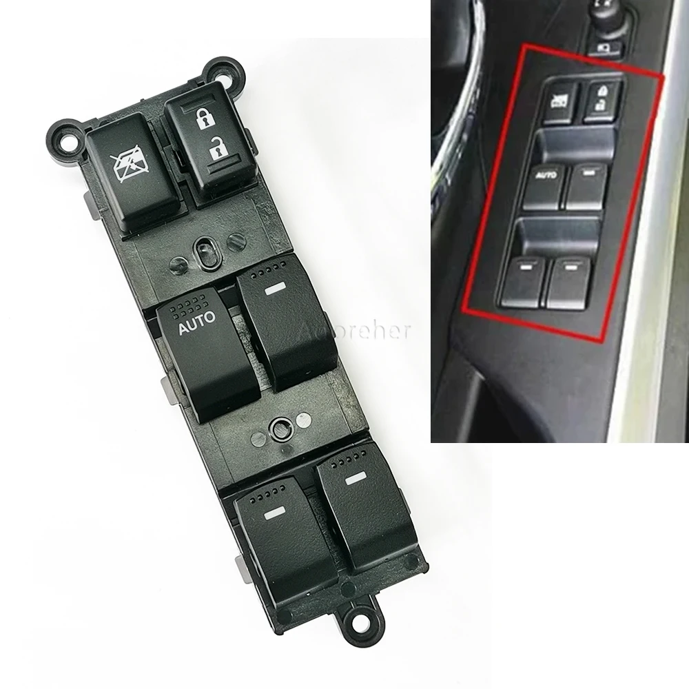 For Suzuki Vitara S-Cross Alivio Ciaz Car Front Left Master Control Regulator Glass Lifter Switch Power Window Switch Button