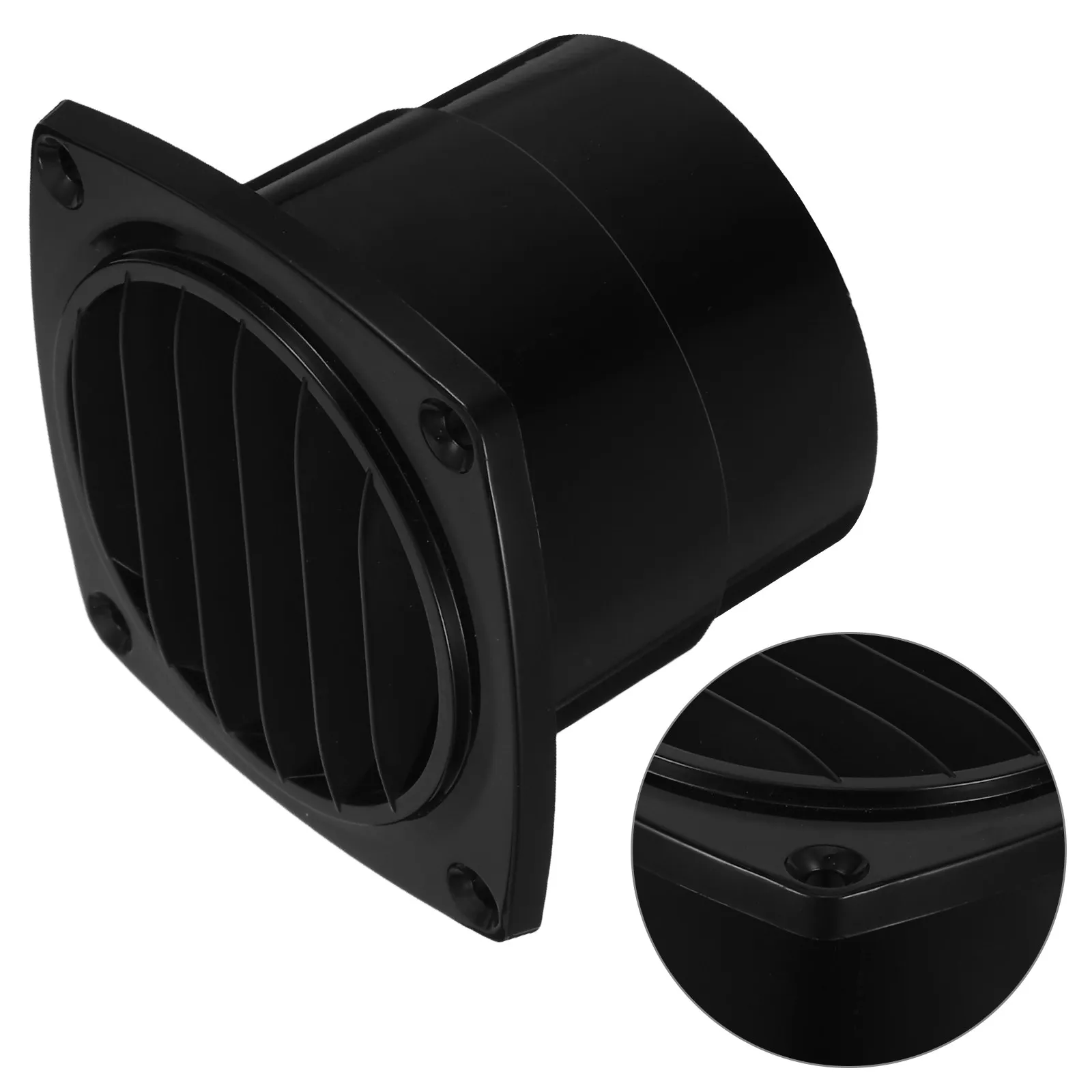 Plastic Round Roof Vent Cover for Rv Louvered Grille Adjustable Airflow Ventilation for Bathroom Kitchen Apartment