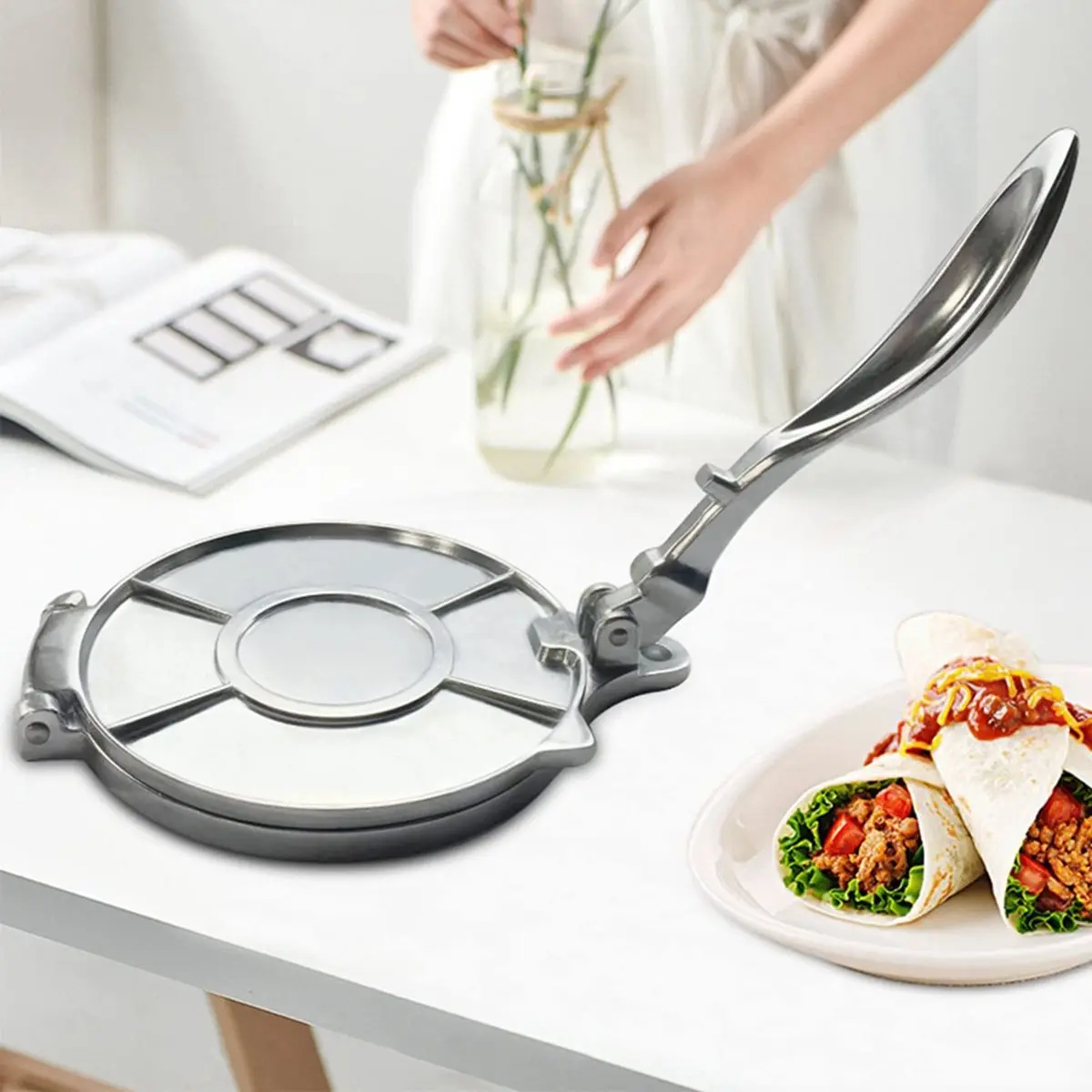 Dough Metal Dies Steel Flour Tortilla Dumpling Dough Tortillas Flour Bread Mold Sandwich Taco