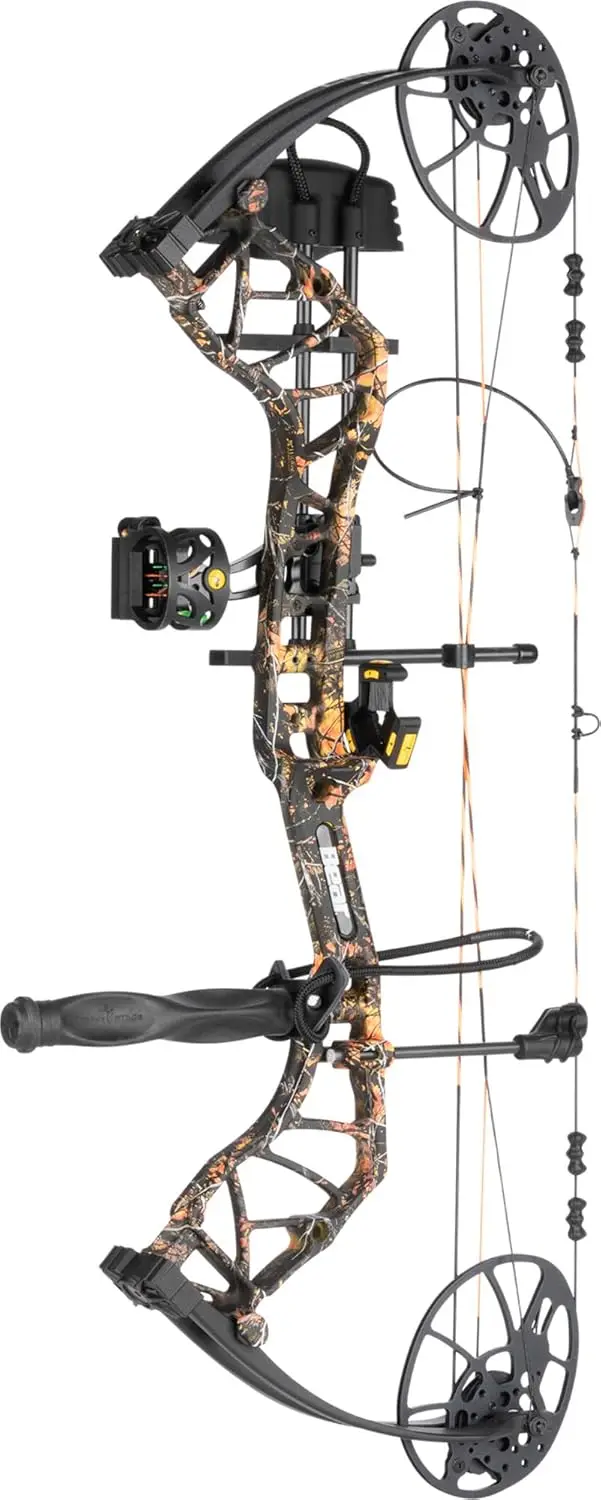 Left hand Wildfire Compound Bow Package for  Adults &  Youth, 14u201d- 30u201d Draw Length, 10-70 Lbs Draw Weight, Up to 315 FPS