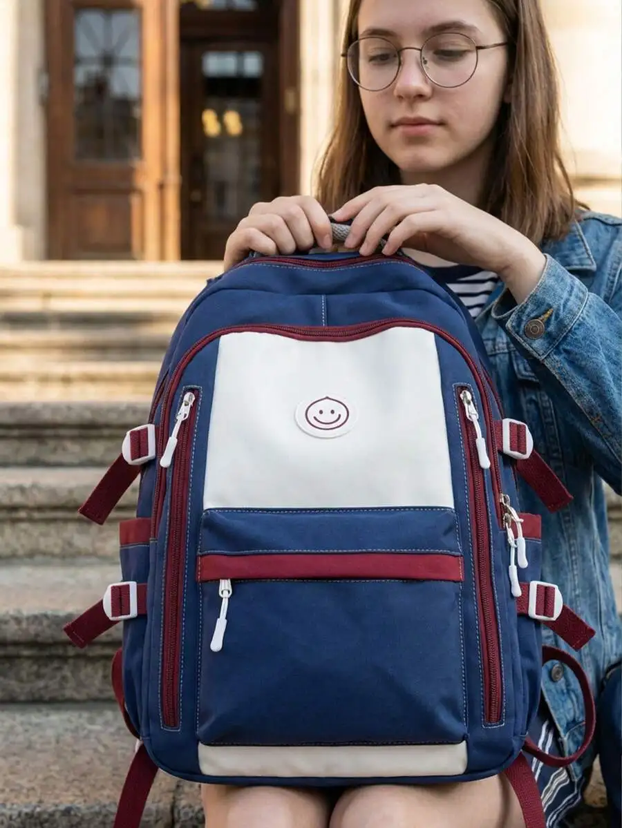 

Multi-Compartment Lightweight Laptop Backpack For Women Daily Commute Office Travel