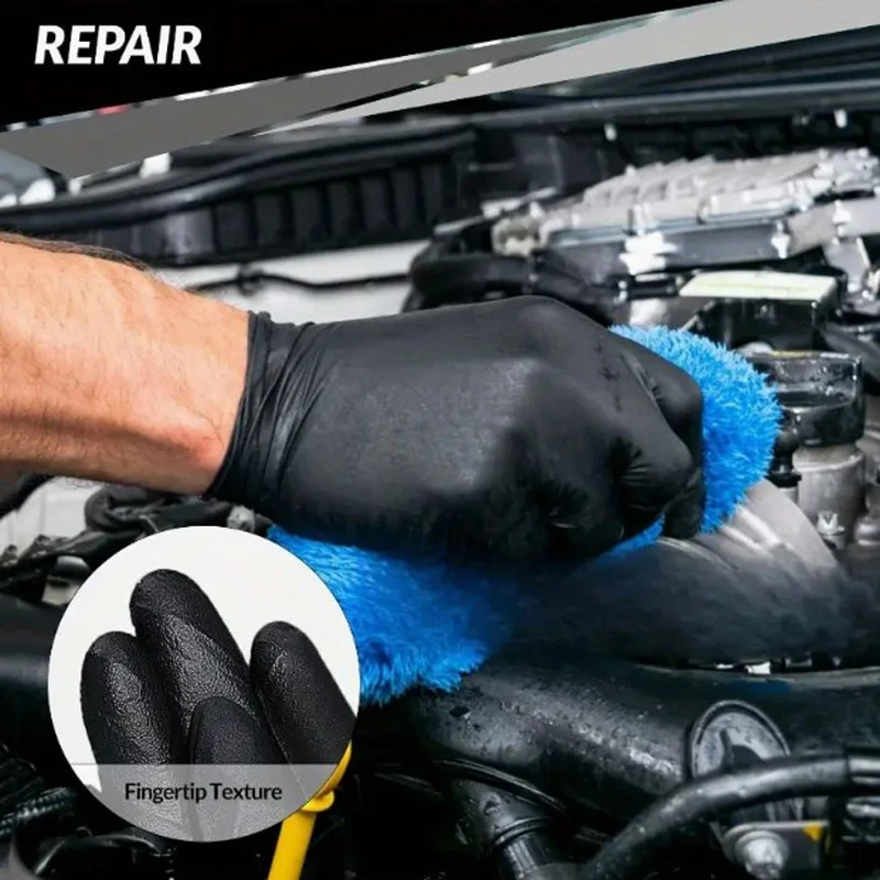Gift Sponge/Disposable Nitrile Gloves Pure 20/50/100/200/400 Suitable for Kitchen Tattoos, Home Cleaning, Pet Care