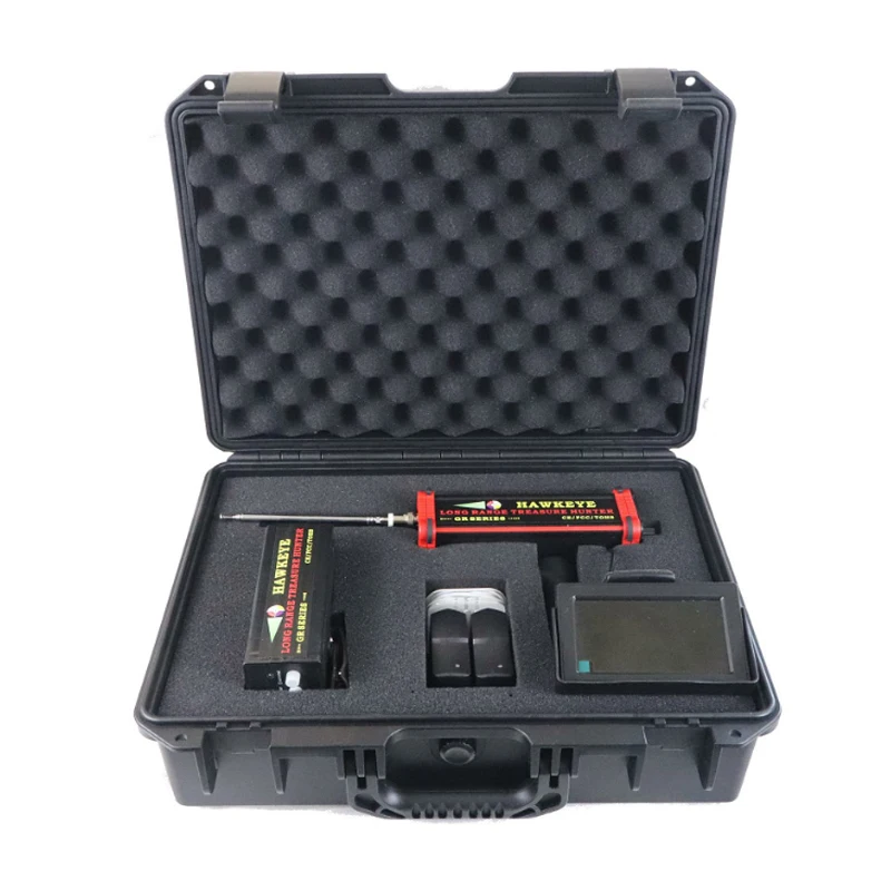 HAWKEYE GR-1000 Plus Golddetektor Long Range Treasure Hunter Gold Finder Metalldetektor mit Bildschirm