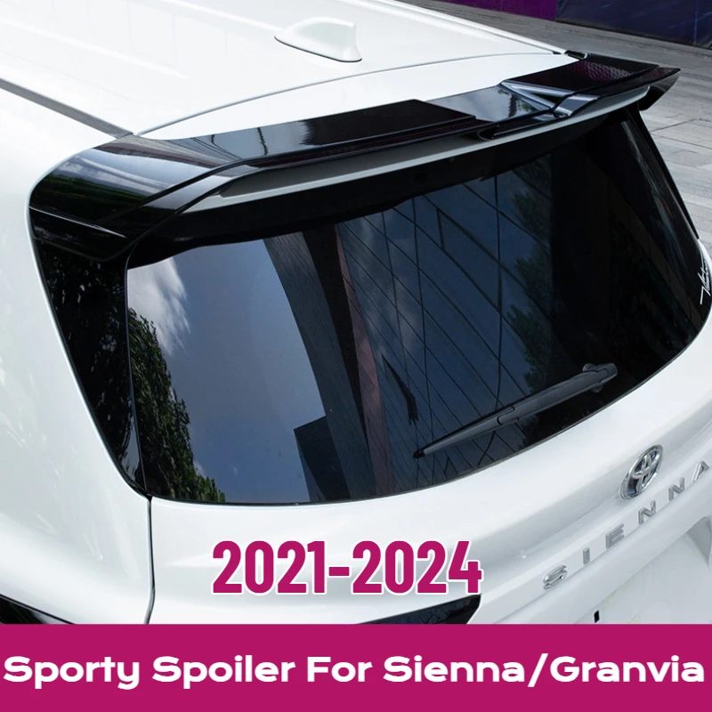 

Спортивный спойлер на крышу для Toyota Sienna Pravina 2021-2025, ABS, окрашенный, для модификации автомобиля
