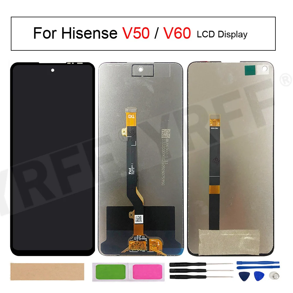 

LCD Display For Hisense Infinity V50 V60 HLTE240E LCD Display Touch Screen Digitizer Assembly, LCD Screen Panel Replacement