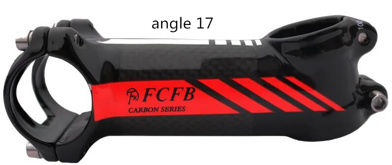 Cena specjalna FCFB węgla rower macierzystych drogowego/MTB aluminium węgla macierzystych kąt 6 kąt 17 rowerów jazda na rowerze widelec 28.6mm kierownica 31.8mm — zdjęcie 7