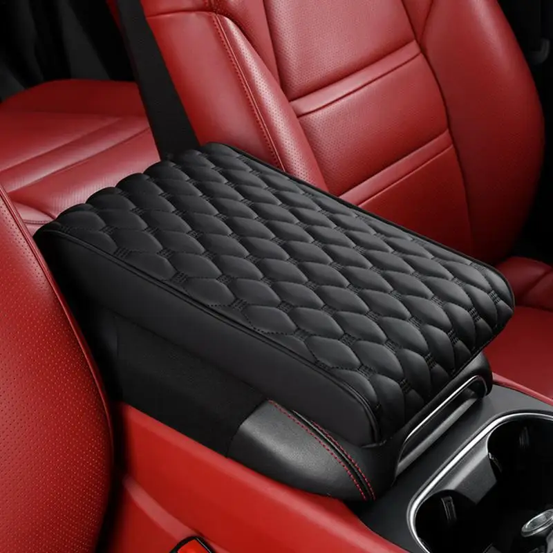 Auto Armrest Box Cover Memory Foam Car Center Console Cover Car Armrest Cushion Universal Waterproof Non Slip Interior