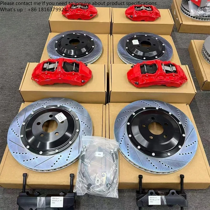 

High Quality Custom Big Brake Kit Front 6-Piston and Rear 4-Piston Calipers for Automotive Brake System Modification